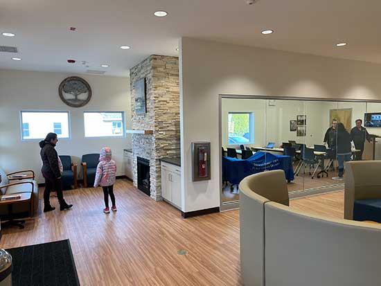 Interior of Community Center