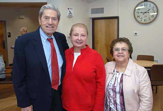 Supervisor Viverito with Jackie Basa, President of the Central Stickney Board of Education, and Louise Zelinski, Stickney Trustee.