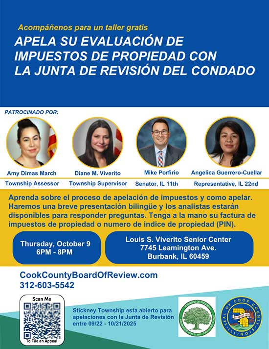 Appeals flyer Spanish